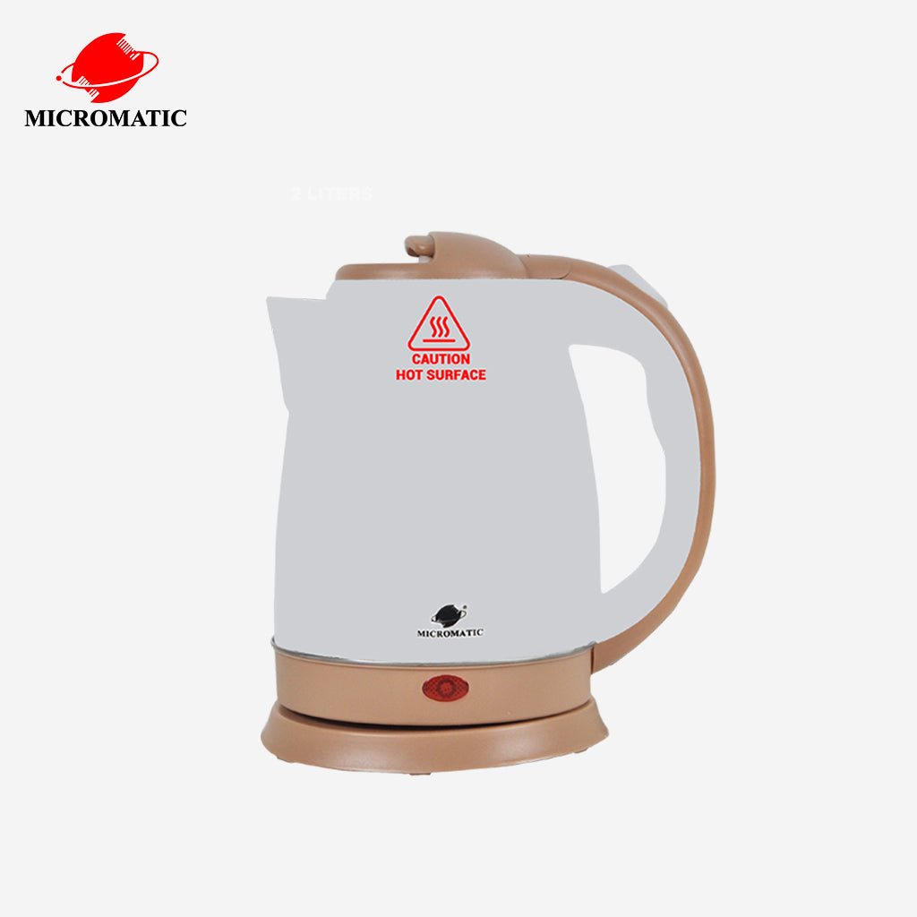 Micromatic Portable Electric Kettle | Water Heater 2L MCK-1850