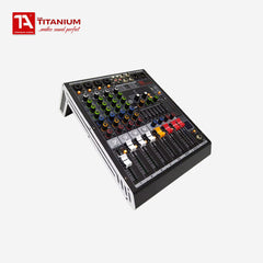 Titanium Audio MG-4BT 4 Channel Audio Mixer with 7-Band Equalizer 32DSP w/ USB AUX BT