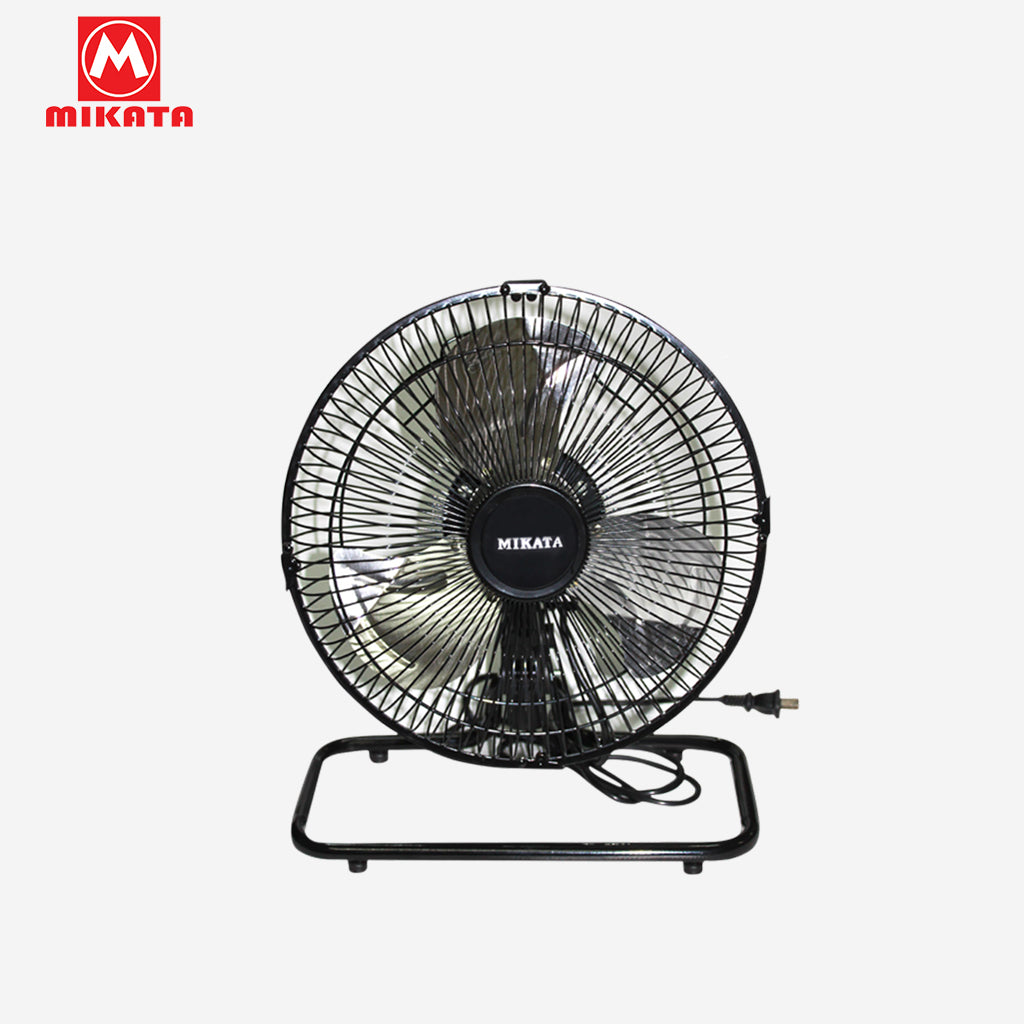 Mikata 10 Inches Ground Fan / Electric Fan 230V/50W (3-Metal Blade) MIK-1021-GFS(BLK)