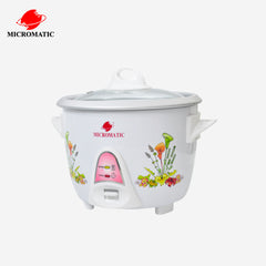 Micromatic Rice Cooker with Automatic Keep Warm and Fuse Protection MRC-5