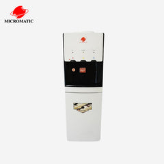 Micromatic Freestanding Water Dispenser Compressor Type Cooling with Storage Cabinet