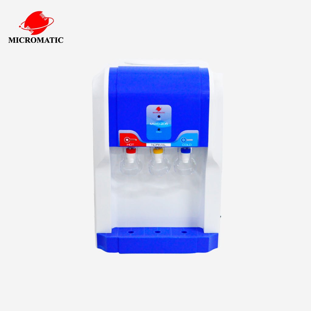 Micromatic Hot and Cold Water Dispenser with 3 Function Faucet MWD-205