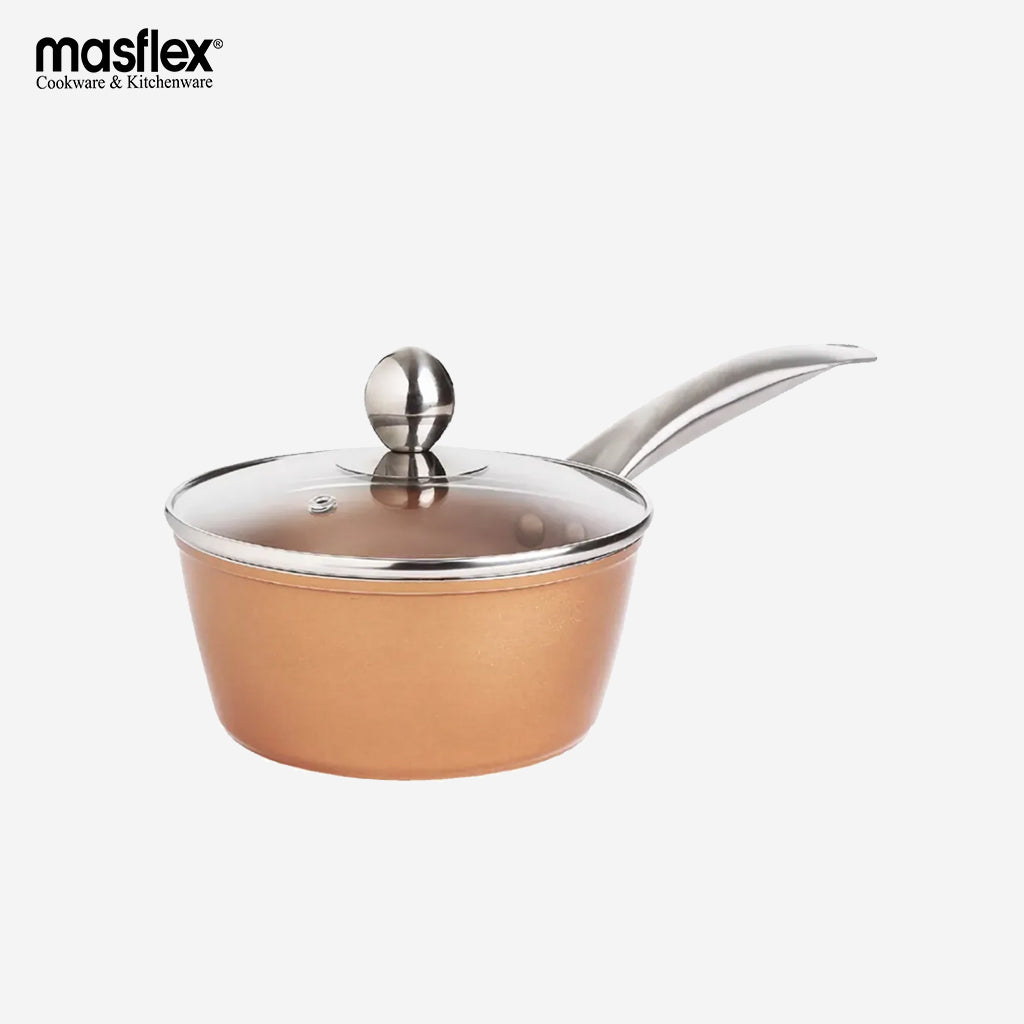 Masflex by Winland 16cm Induction Ready Forged Sauce Pan w/ Lid NK-16