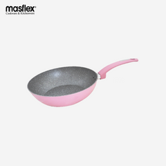 Masflex Spectrum Aluminum Non Stick Induction Wok Pan 28cm NK-C27/PNK