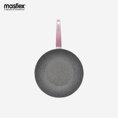 Masflex Spectrum Aluminum Non Stick Induction Wok Pan 32cm NK-C28/PNK