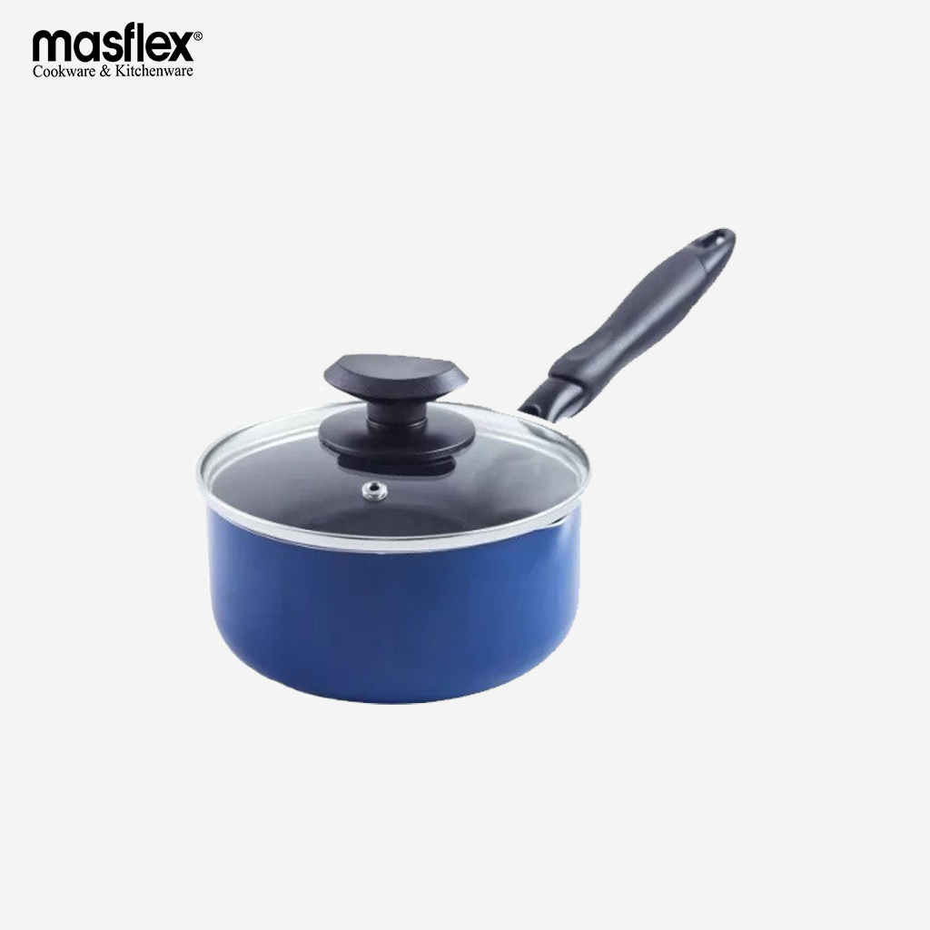 Masflex NON-STICK INDUCTION SAUCEPAN WITH GLASS LID 20cm NS-CX-811