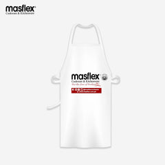 [3388][FOR FREE ONLY] Masflex Professional Chef / Kitchen Apron in White AC-MC-APR *Winland*