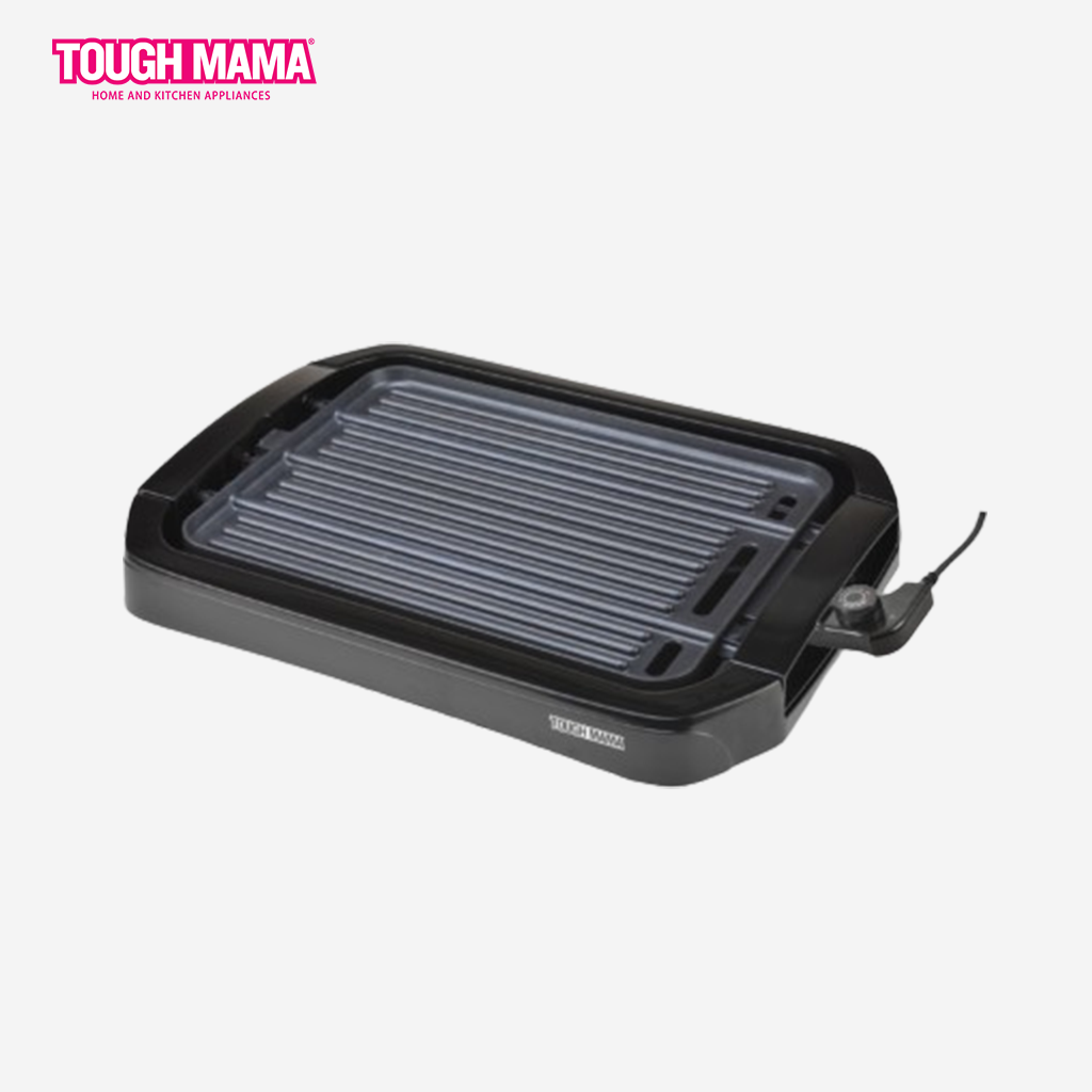 Tough Mama 2 in 1 Reversible Electric Griller & Griddle Barbeque Steak Pancake NTM-EG3