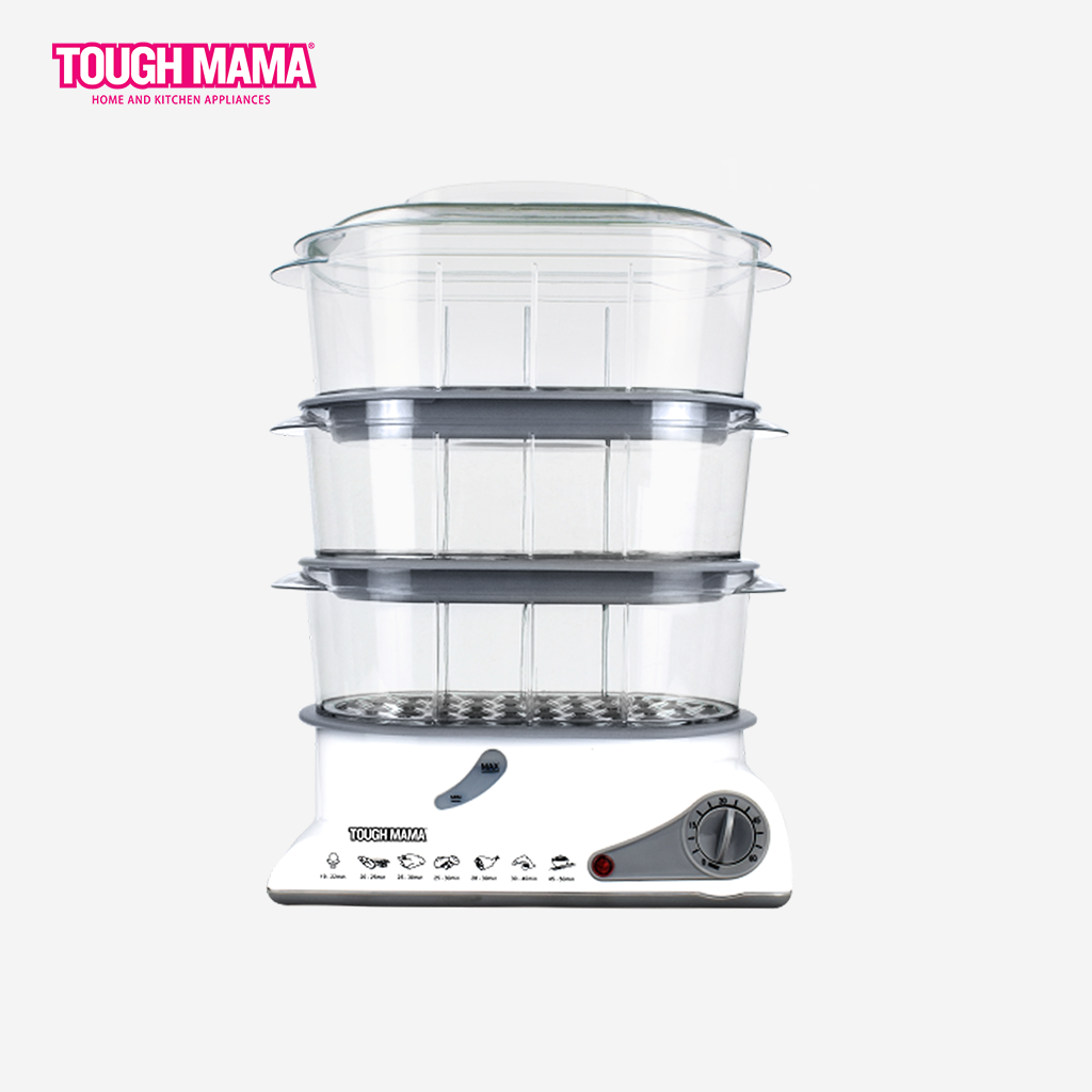 Tough Mama 3-Layer Food Steamer with 10L Capacity NTM-FS2