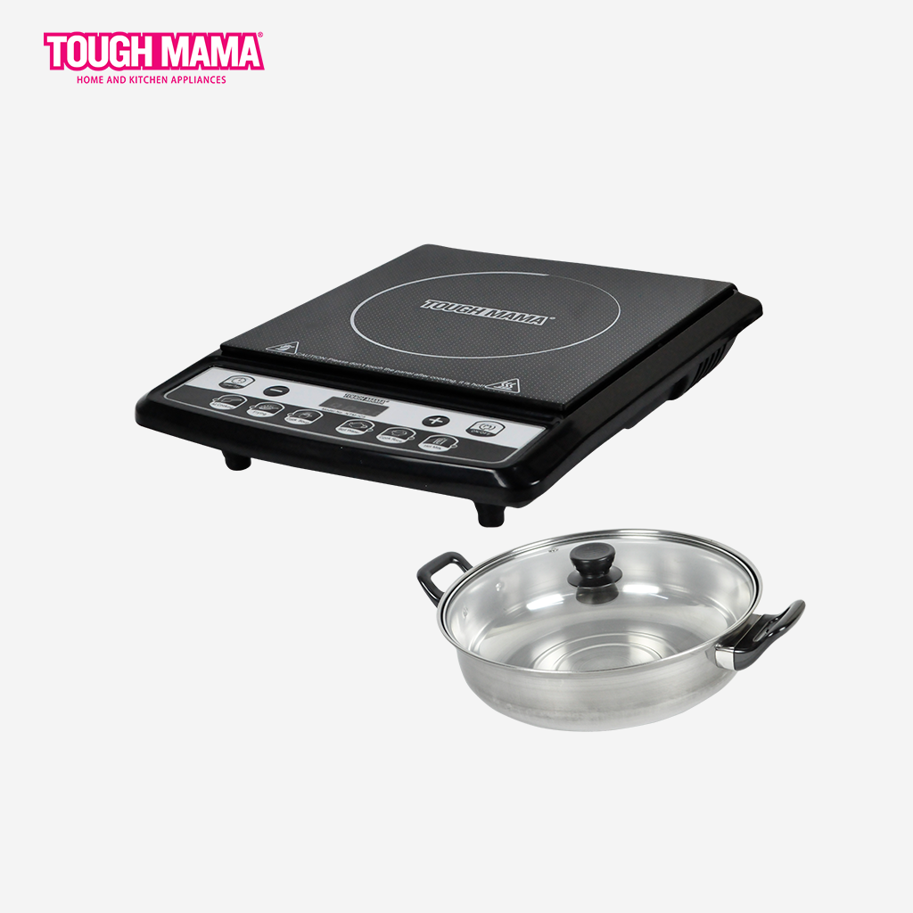 Tough Mama by Winland Ceramic Plate Induction Cooker With Free Cooking Pot and Lid NTM-IC5