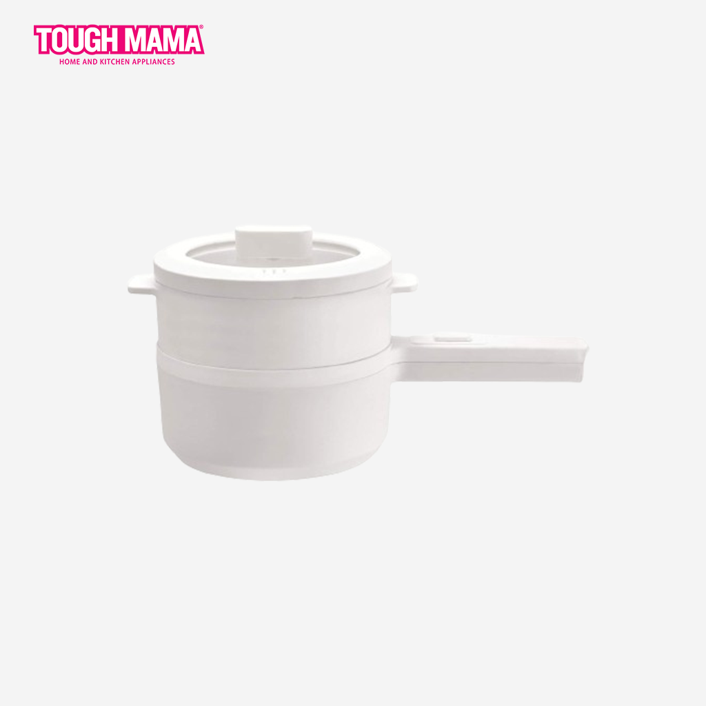 Tough Mama 1.5L 4in1 Multicooker Non-Stick Pot and Steamer with Handle NTM-MP15H