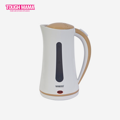 Tough Mama 1.8L Plastic Jug Concealed Electric Kettle | Water Heater NTMJK18-3E (WHT)