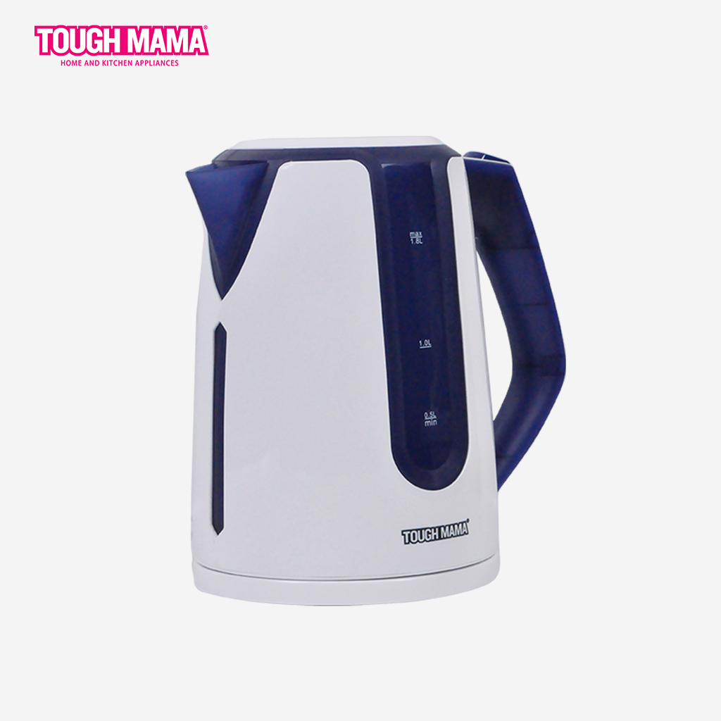 Tough Mama 1.8L Fast Boil Electric Kettle Water Heater w/ LED Light NTMJK18-SS7