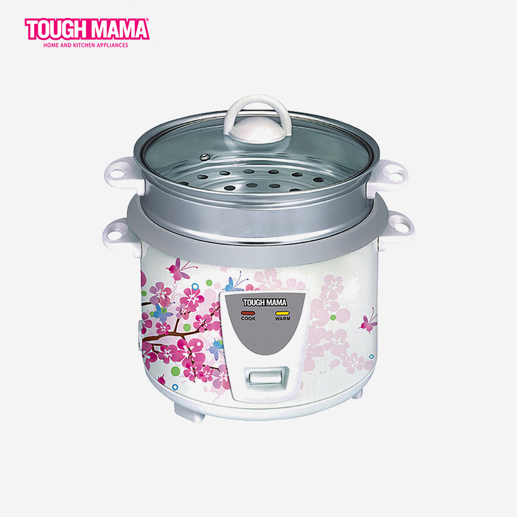 Tough Mama 1.8L Rice Cooker with steamer 650W NTMRC17-3SE