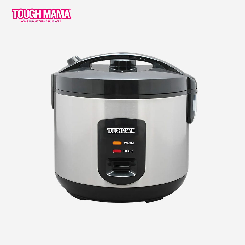 Tough Mama 1.8L /10-cups Stainless Steel Jar Type Rice Cooker with Steamer NTMRC18-J SS