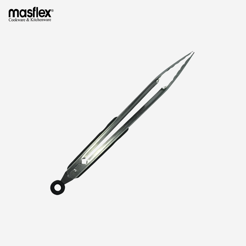 Masflex by Winland 16 inch Stainless Steel Food Tongs Stainless Steel Durable OW-034/16