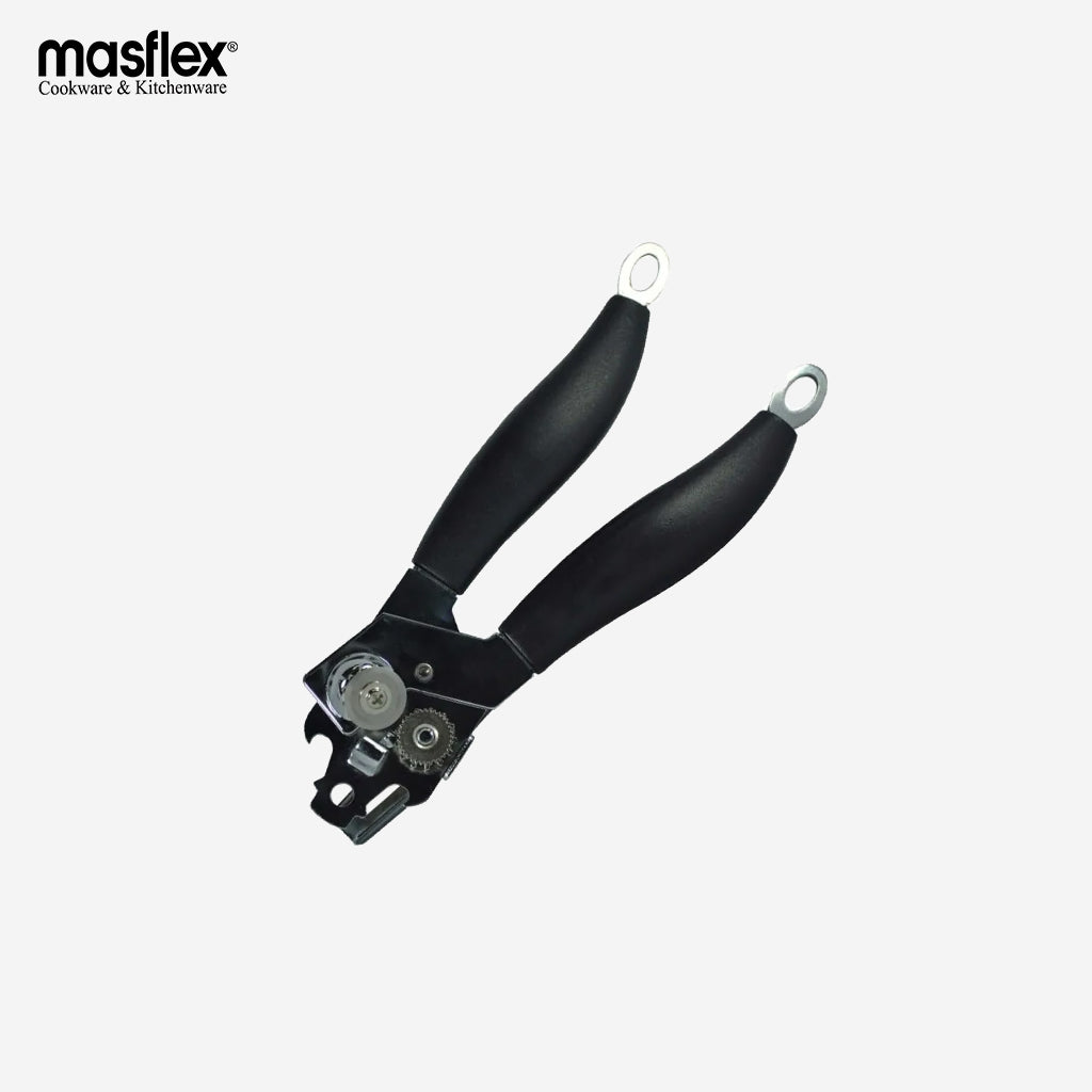 Masflex by Winland Stainless Steel Can Opener Black Polypropylene(PP) Soft touch handle OW-371