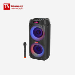 Titanium Audio Portable Party Box Wireless Bluetooth Speaker 4000W PMPO