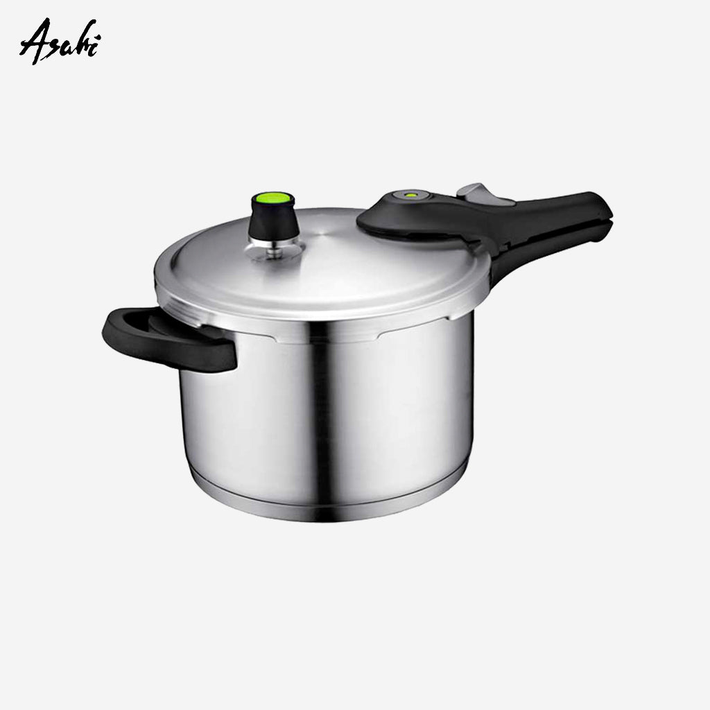 Asahi 7 Liters Pressure Cooker Stainless Steel Induction Ready PR 71