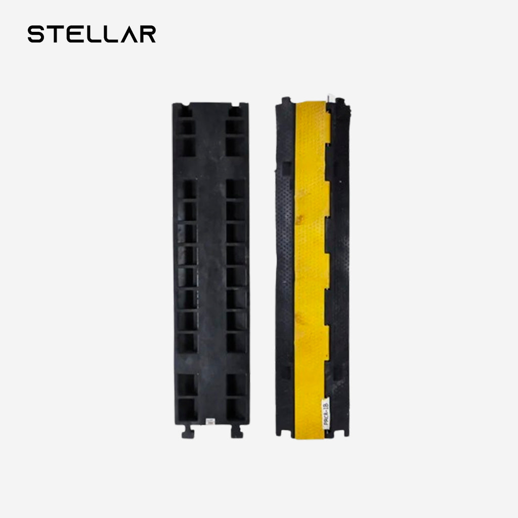 Stellar Rubber Cable Ramp Wire Protector 1 to 2 Channel