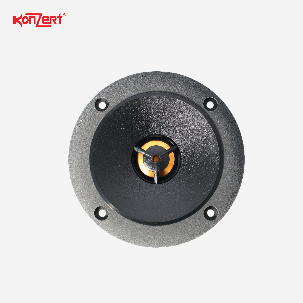 Konzert Professional 4"(110mm) Metal Dome Tweeter-150W PRO-KMDT150 (1)piece per order