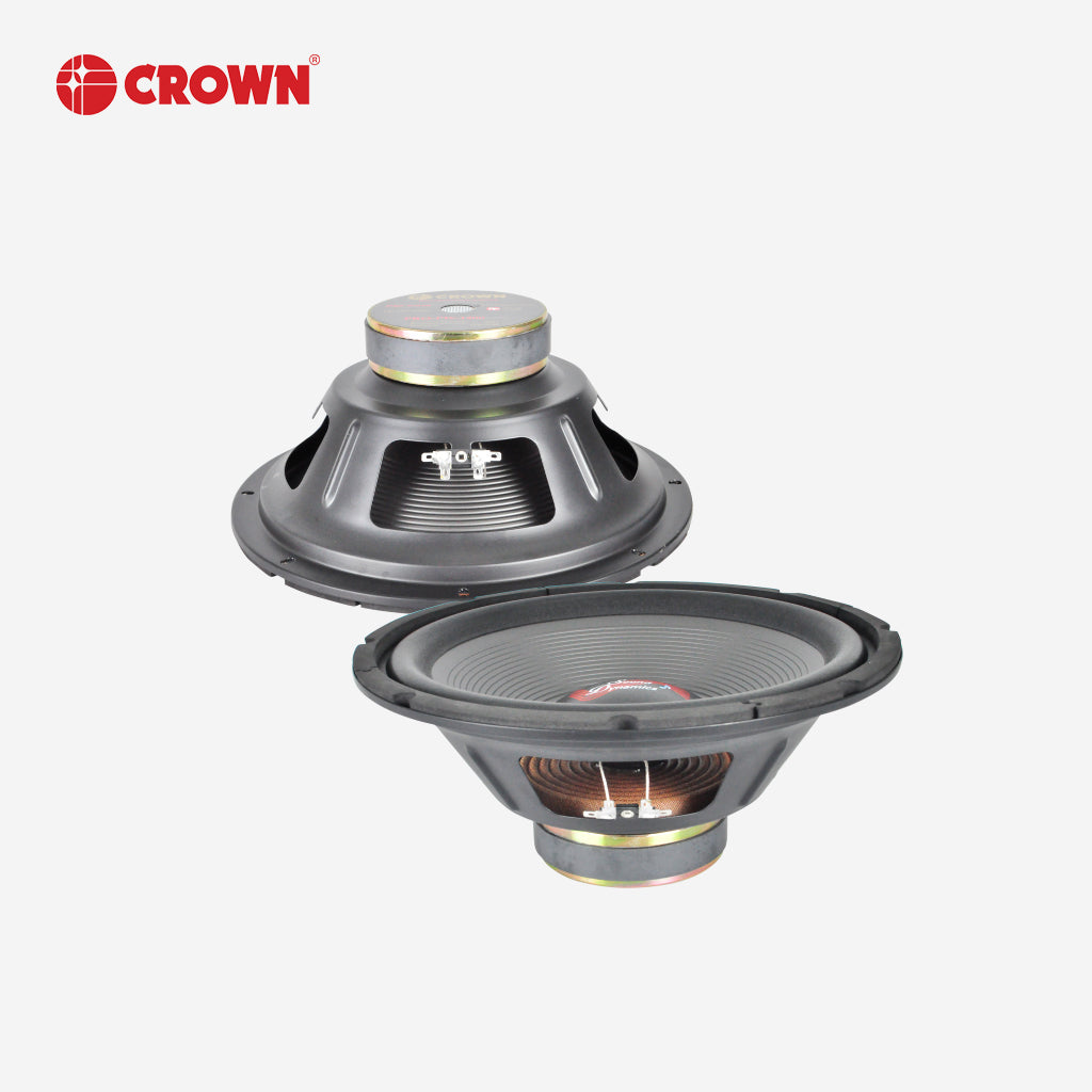 Crown 1pc 12 Inches Professional Round Woofer Speaker / 200 Watts / 8ohms PRO-PW-1200