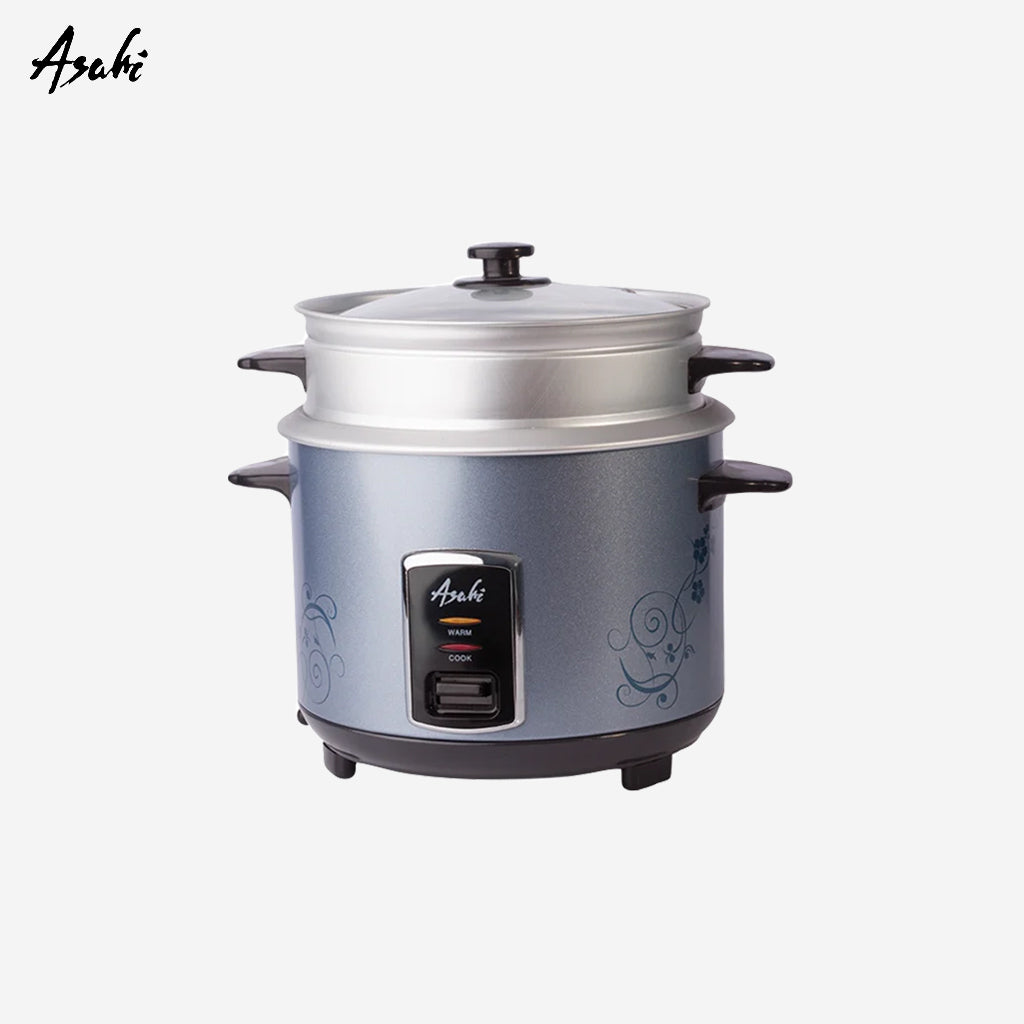 Asahi Automatic Rice Cooker 10 Cups 1.8L Straight Type with Steamer RC-103