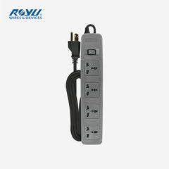 Royu by Winland 4 Outlets 2 Meter Extension Cord Cable Wire Overload & Surge Protection REDEC604