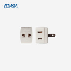 Royu by Winland Universal Socket Adaptor Adapter Travel Power Plug Socket REDPL104