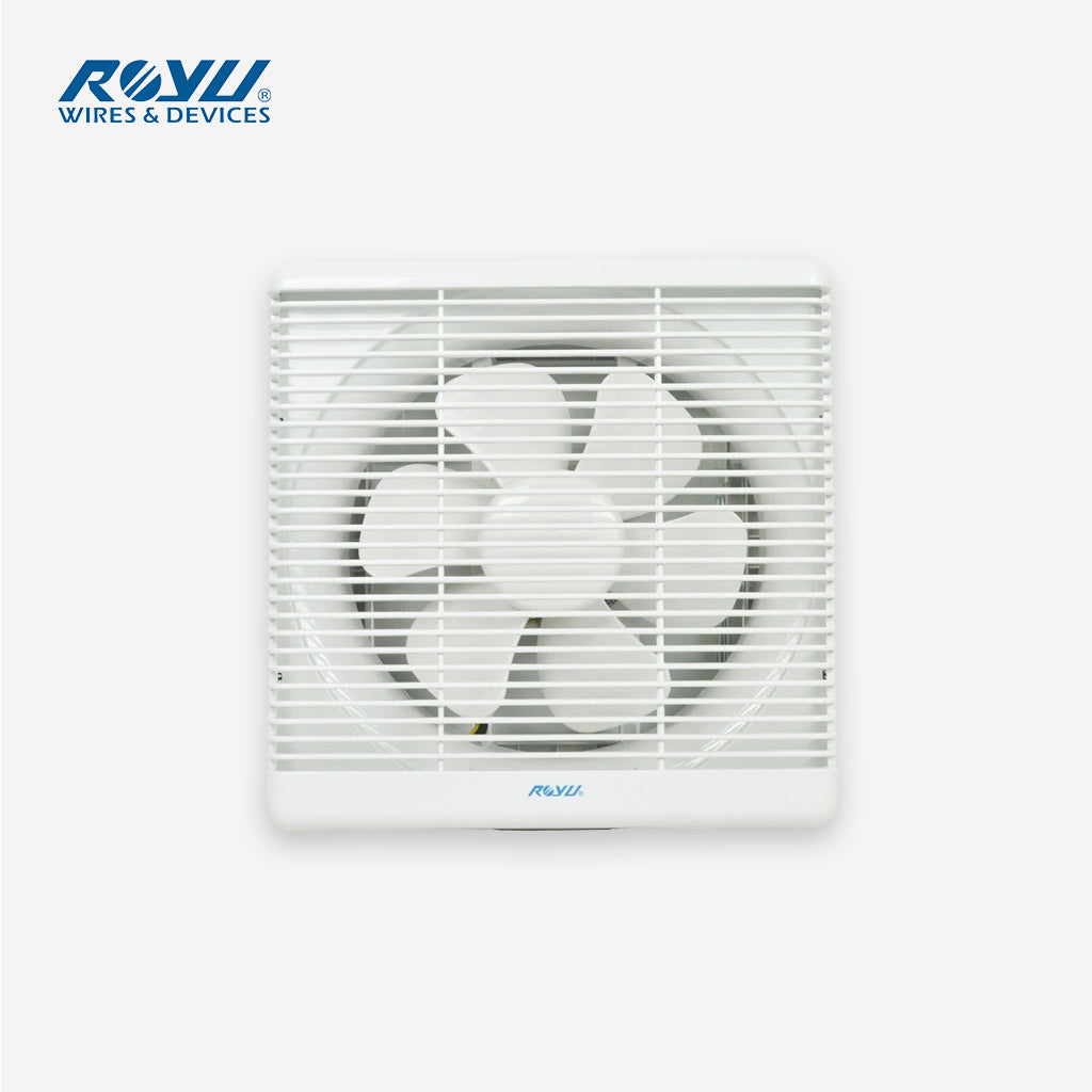 Royu by Winland 12 Inch x 12 Inch with 8 Inch Blade Wall Mounted Exhaust Fan