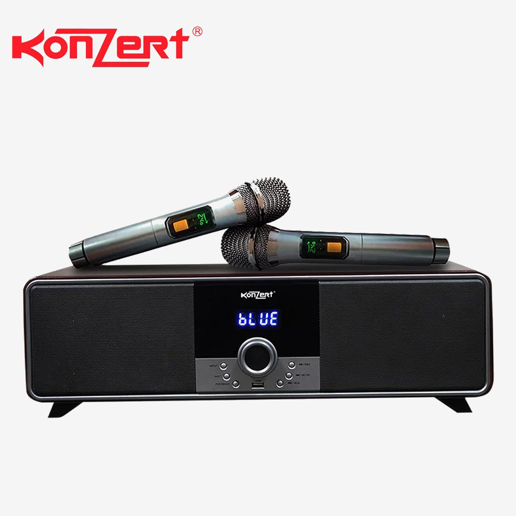 Konzert by Winland 2.1 Home Speaker System 2 Wireless Mic,BT,HDMI-ARC,Optical,USB,Coaxial,RC 2200W