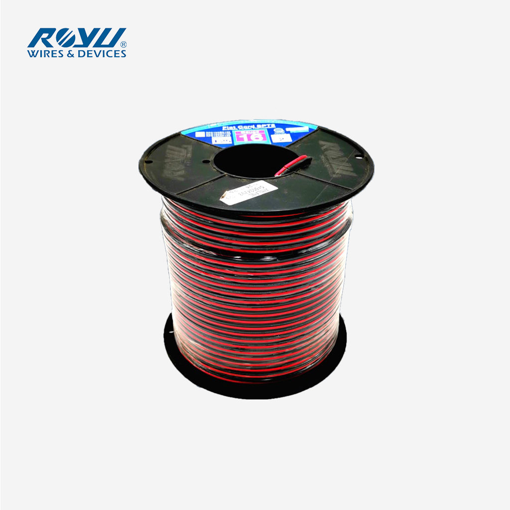 Royu Speaker Wire AWG16 150 meters PURE COPPER Red&Black HiFi Home Car Audio Loudspeaker