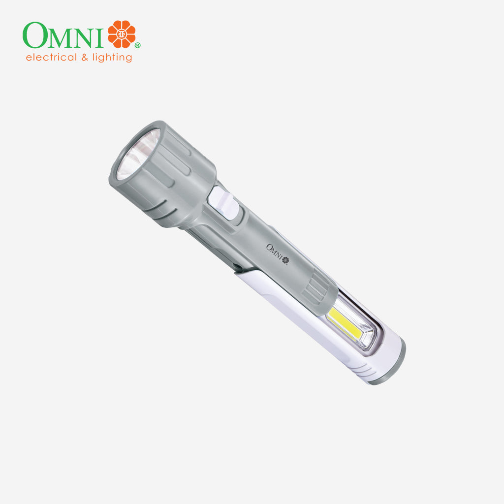 Omni by Winland LED Rechargeable Flash Light Torchlight Emergency Light Flashlight RFL-9128