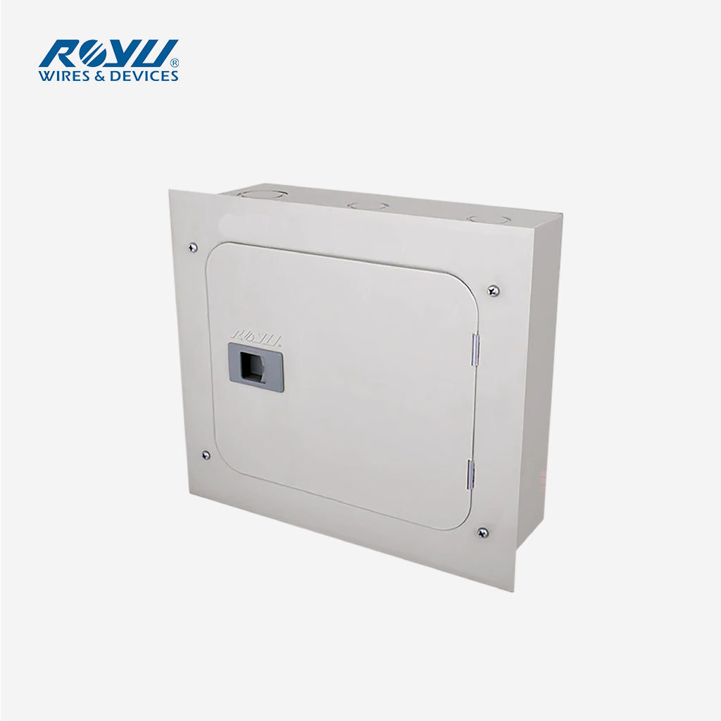 Royu All-Metal Panel Flush Mounted Type Nema 1 4B | 6B Plug-in Breaker 2Poles Breaker Box