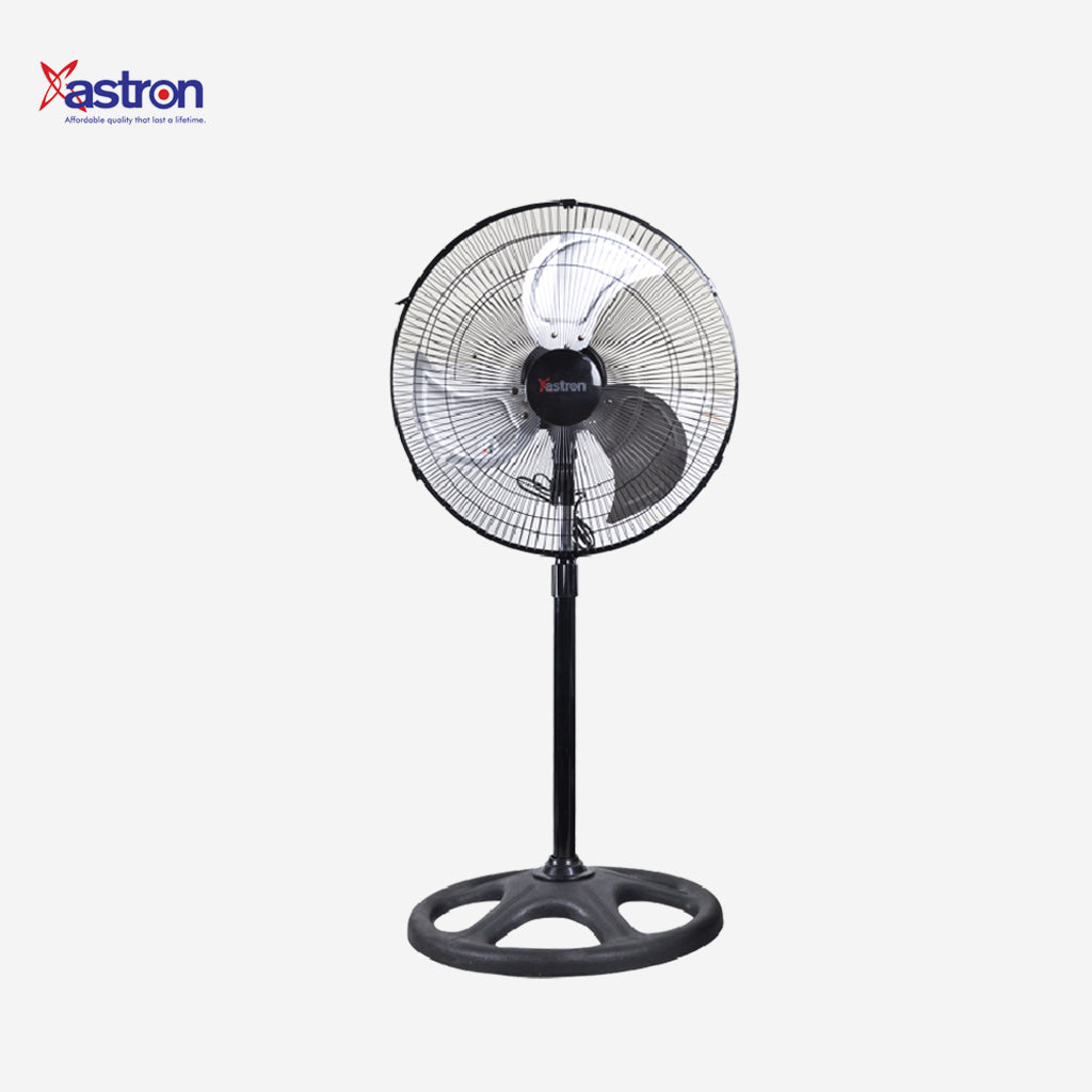 Astron Omni 18" Industrial Stand Fan | Electric Fan (Black) SF-1845