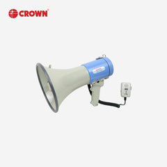 Crown by Winland Handy Rechargeable Megaphone w/ Siren / Whistle & Voice Recorder 25W DC 12V SR-944