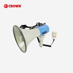 Crown by Winland Handy Rechargeable Megaphone with Siren, etc. w/ Bluetooth 30W USB/SD Port SR-999UB