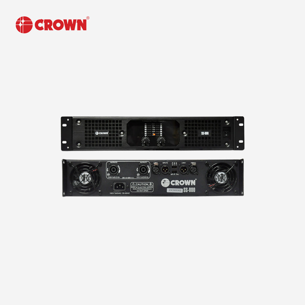 Crown Mixing Amplifier Supreme Series SS-800