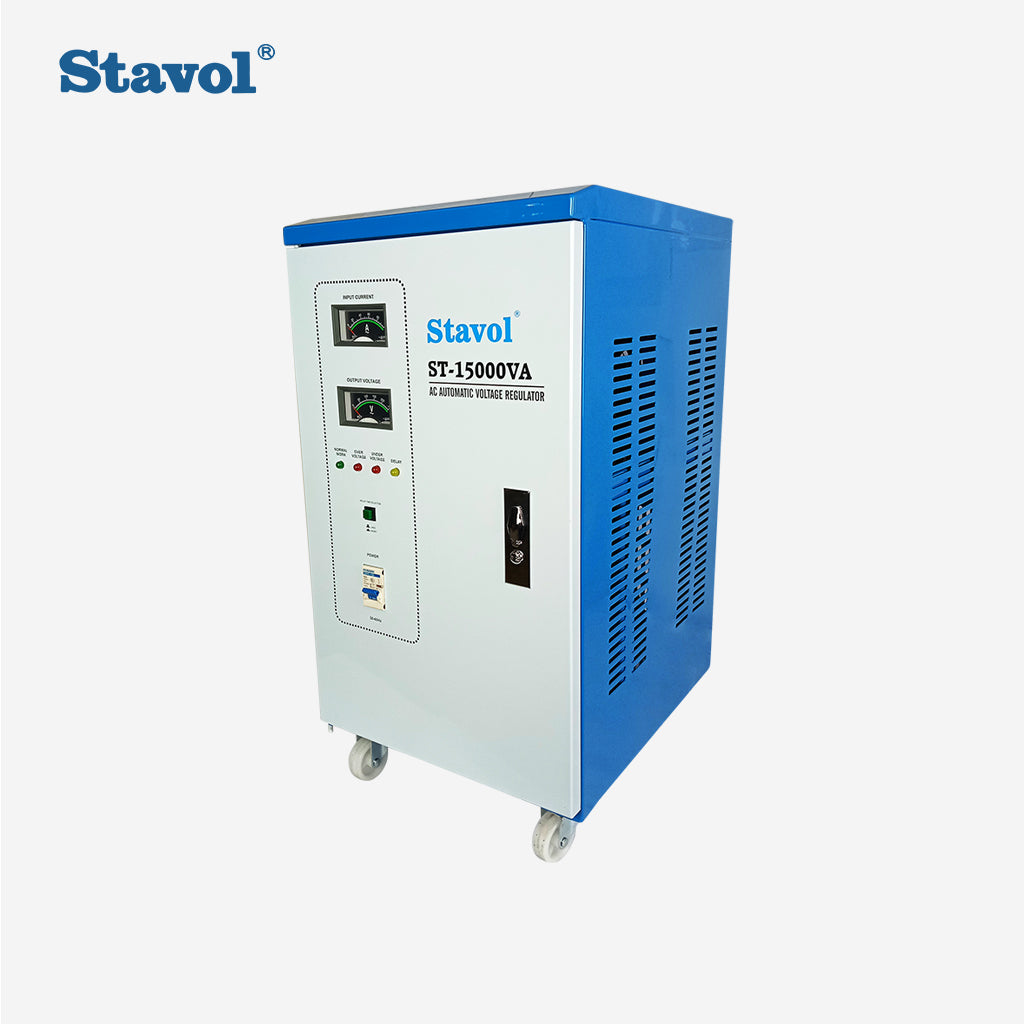 Stavol by Winland 100% Copper 15000W Servo Motor Control Automatic Voltage Regulator AVR ST-15000VA