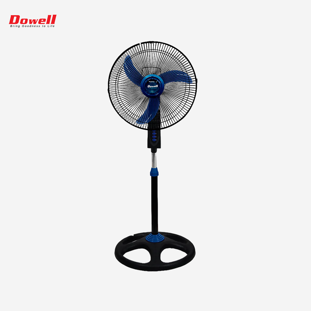 Dowell 16 inch 3-leaf banana type blade Stand Fan | Electric Fan 60w STF3-238