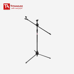 Titanium Audio TA15B Professional Boom Microphone Stand with Tripod Base