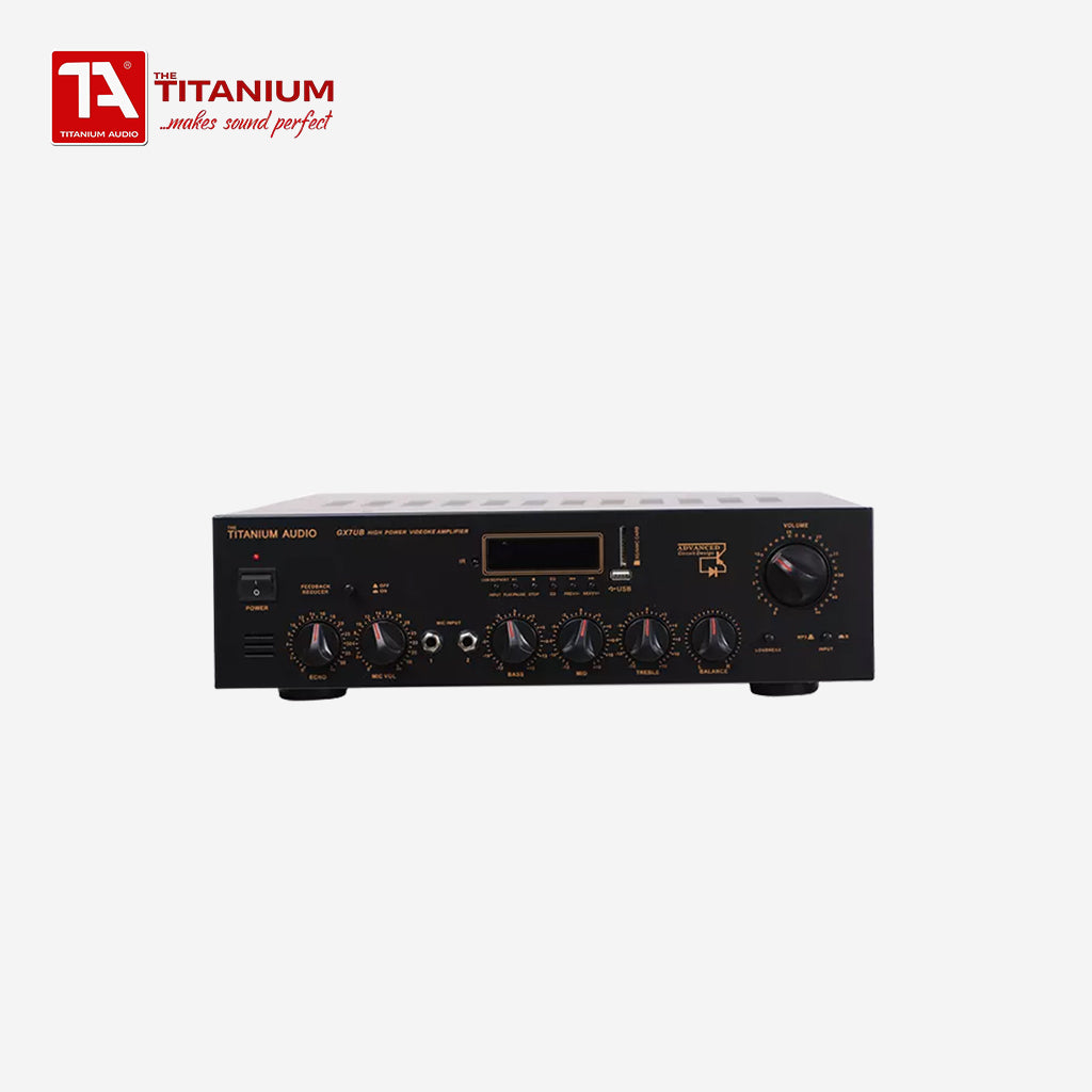 Titanium Audio TA GX-7UB Stereo Integrated Amplifier 800W x 2 w/ Bluetooth USB