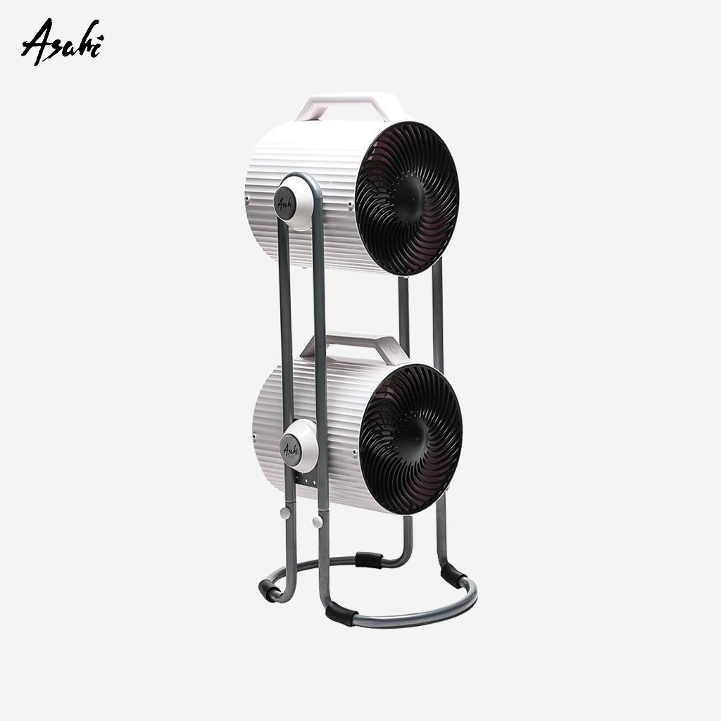 Asahi Dual Turbo 10 inches Turbo Circulator Tower Fan | Electric Fan TC 023