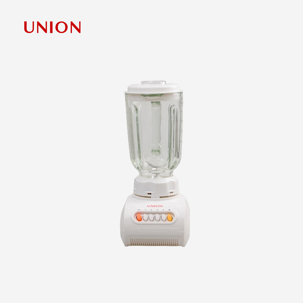 Union 1.5 Liters Break-Resistant Glass Jar Blender with Classic Design UGB-180