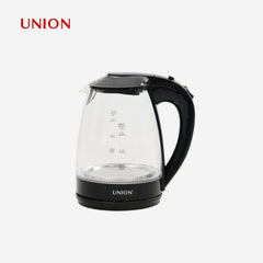 Union 1.8Liters Electric Kettle Modern crystal-grade Glass LED | Water Heater UGCK-190