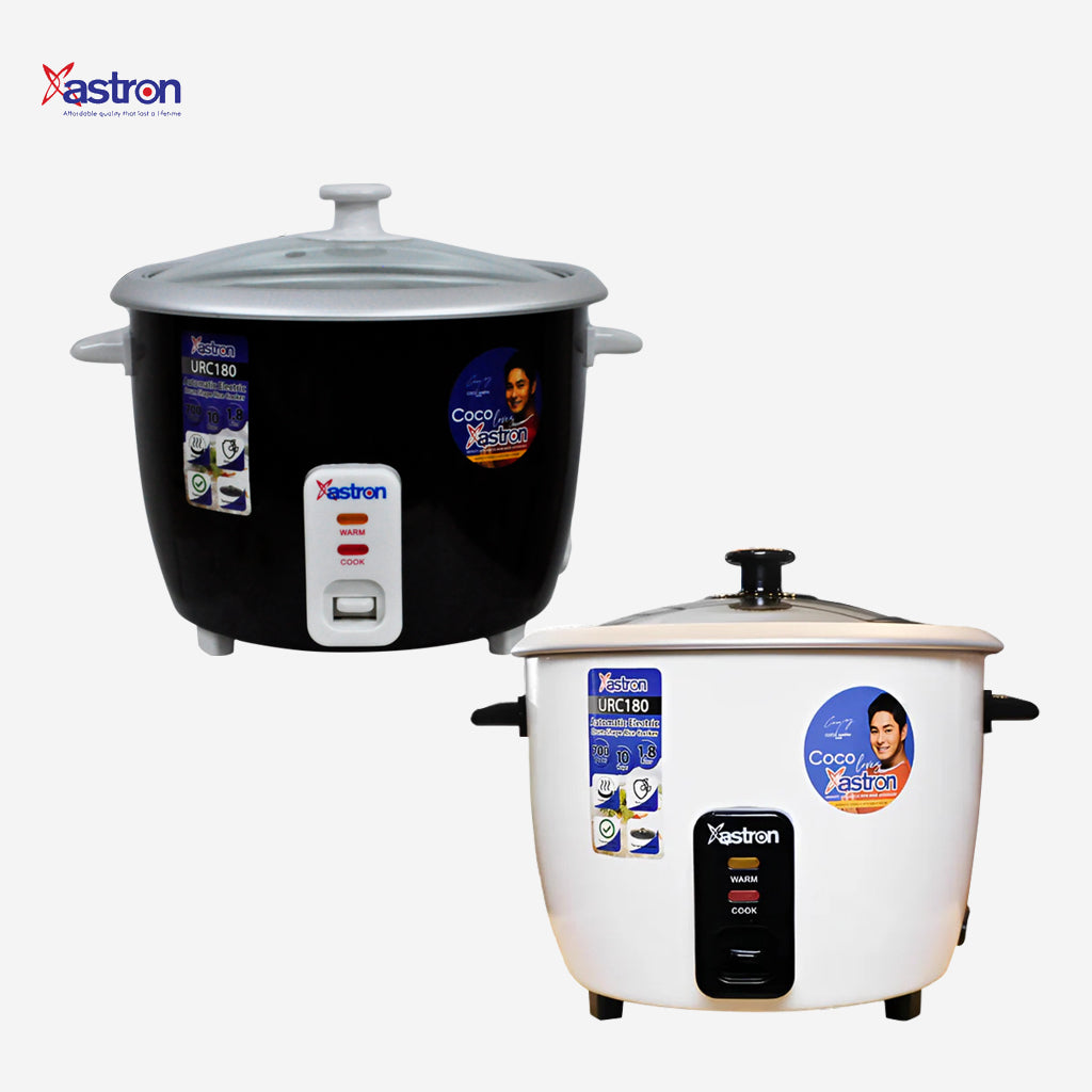 Astron Automatic Electric Drum Shape Rice Cooker 1.8L | 10 Cups 700W URC-180