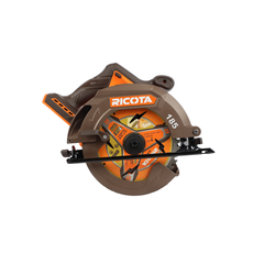 Ricota E25X Brushless Cordless Circular Saw 25V 1pcs 185MM Battery and Charger Sold Separately