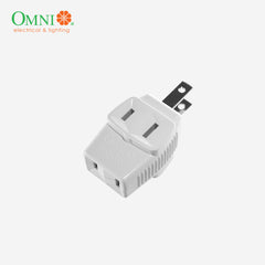 Omni by Winland Triple Cube Adapter Adaptor 6A 250V WCA-003