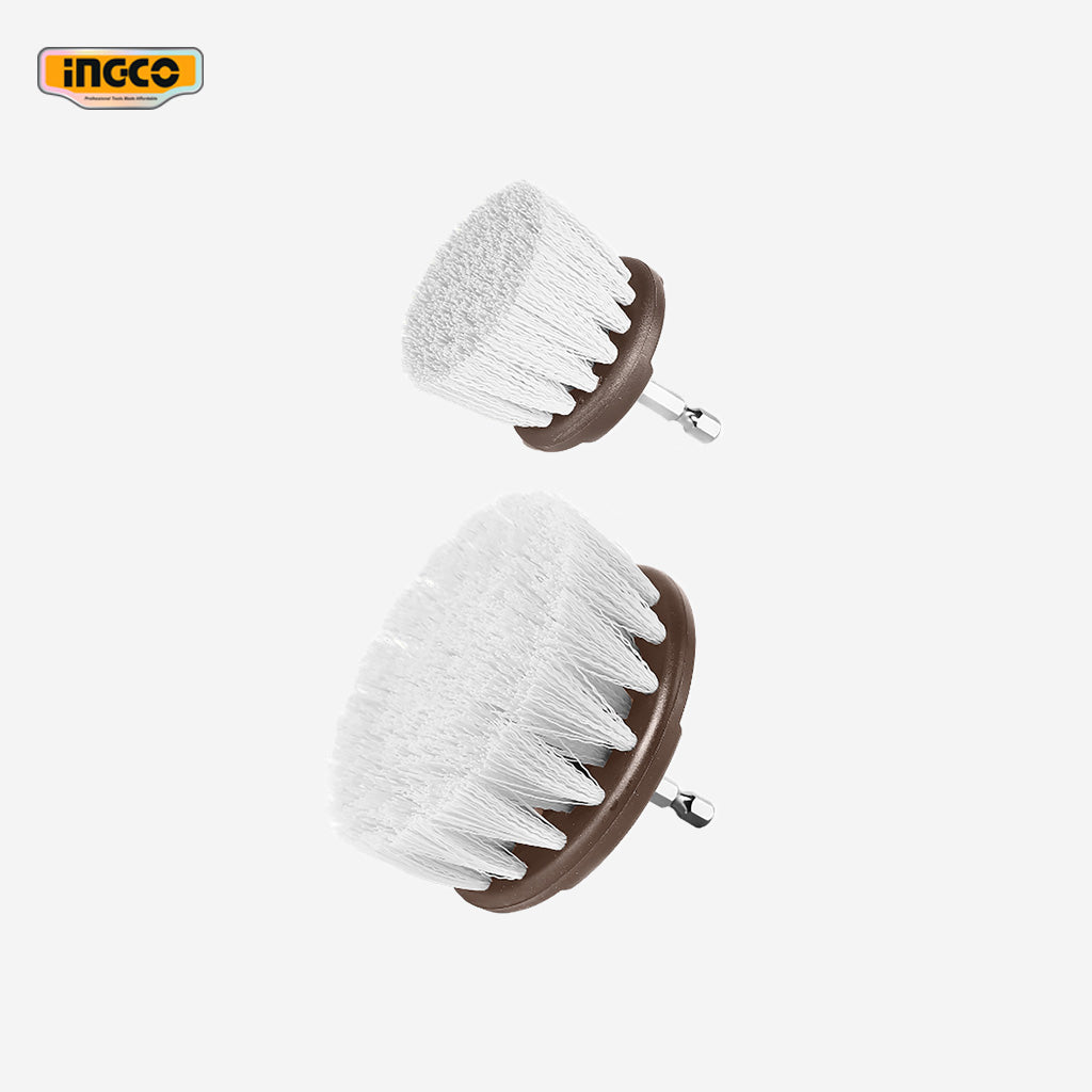 Ingco Ingco Set of 2 pieces Soft Bristle Brush Cleaning Set WCBS3235 ING-HT