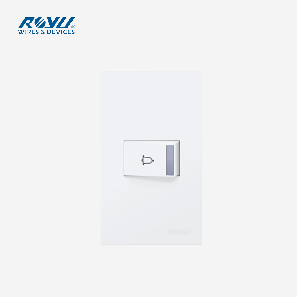 Royu WD 1 Gang Doorbell Switch WD801